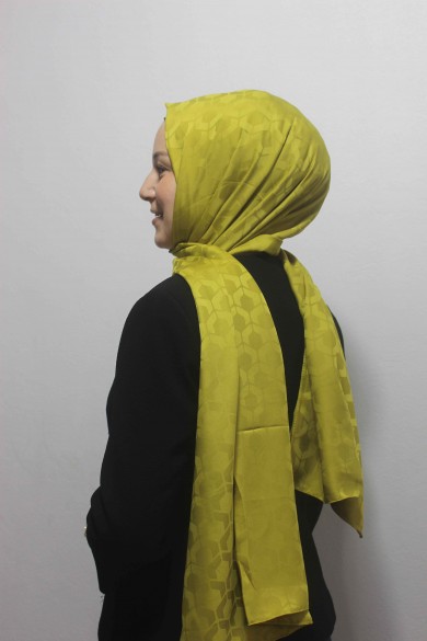 İpeksi Jakar Şal-Yeşil